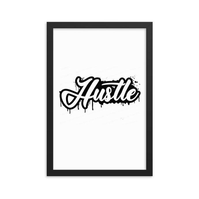 Framed Hustle Poster